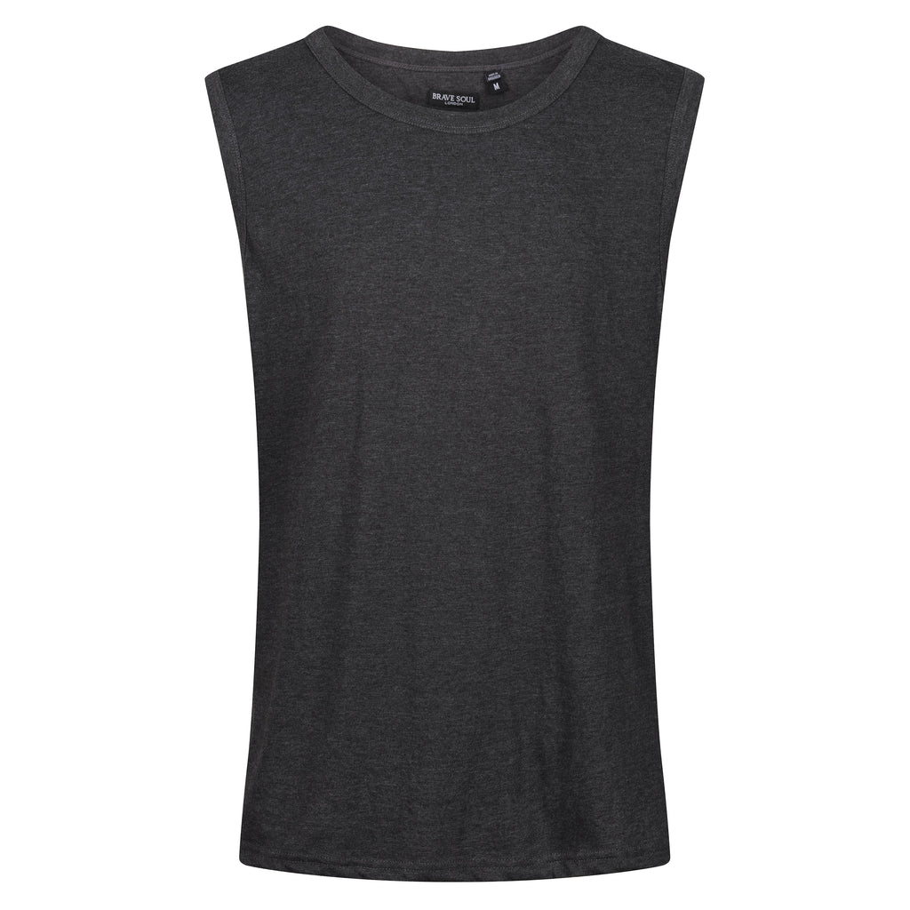 Brave Soul Varga Sleeveless T-Shirt