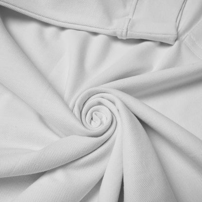 Evryone Mens Long Sleeve Pique Polo Shirt Cotton Regular Fit Casual Work Top - QHA UK