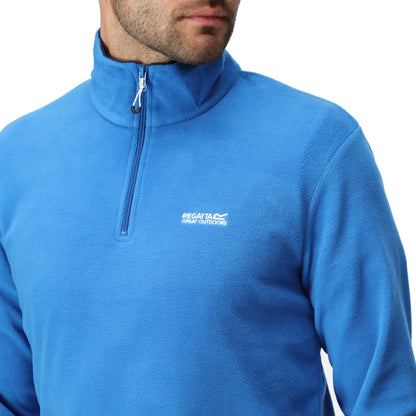 Regatta Mens Thompson Fleece 1/4 Zip Lightweight Anti Pill Pullover - QHA UK