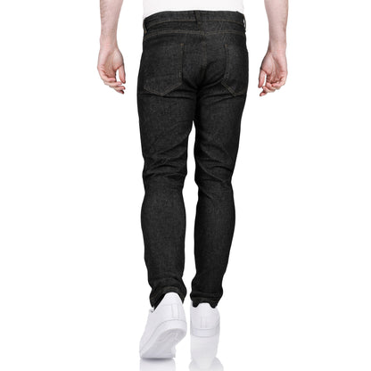 Ditch Plains BKX Mens Stretch Skinny Jeans Slim Fit Cotton Denim Pants - QHA UK