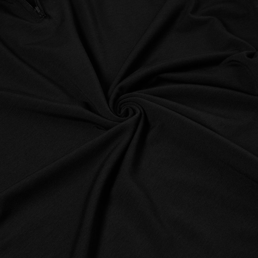 Mens Thermal Quarter Zip Pullover Stretch Lightweight Layering Top