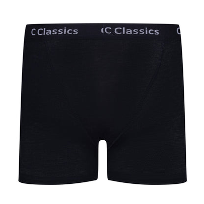 C Classics Mens 3 Pack Boxer Shorts Button Fly Cotton Rich Comfort Fit Underwear - QHA UK