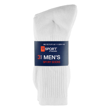 Tom Franks 3 Pairs Sport Socks - QHA UK
