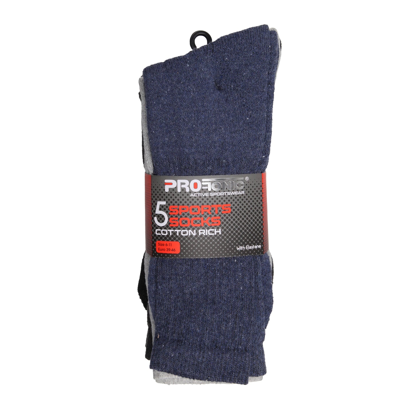 Pro-Tonic 5 Pairs Sport Socks - QHA UK