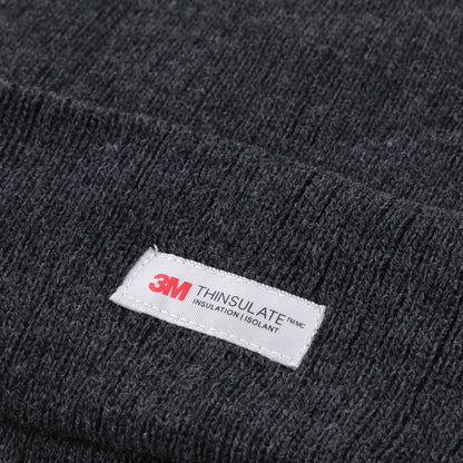 HeatGuard Thinsulate Ribbed Thermal Beanie Hat - QHA UK