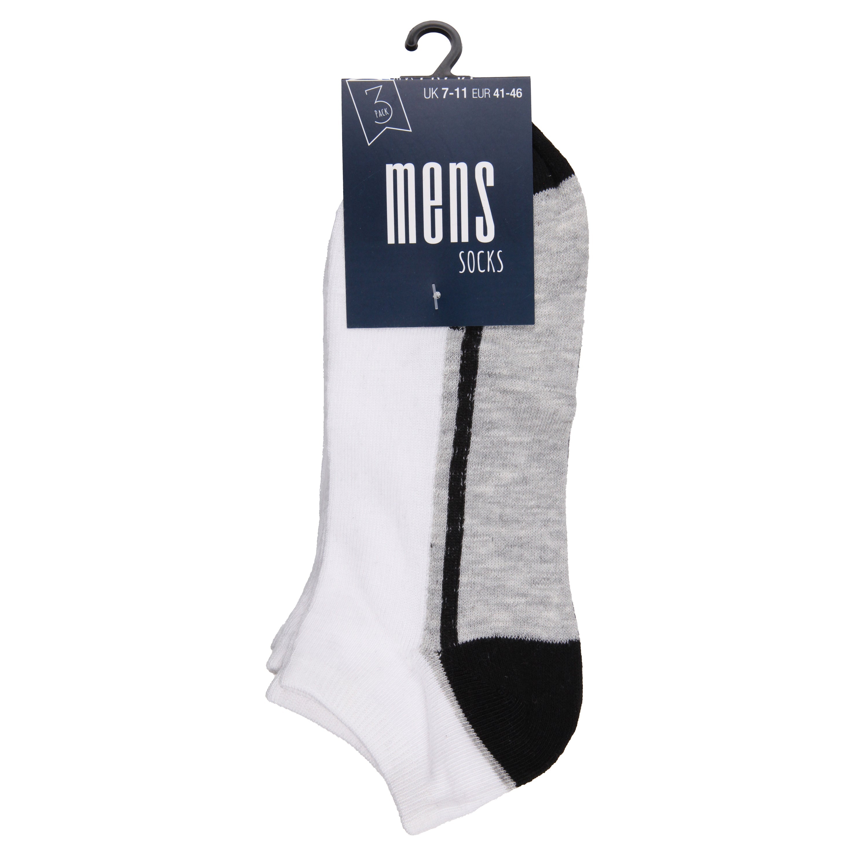 RJM 3 Pairs Trainer Socks