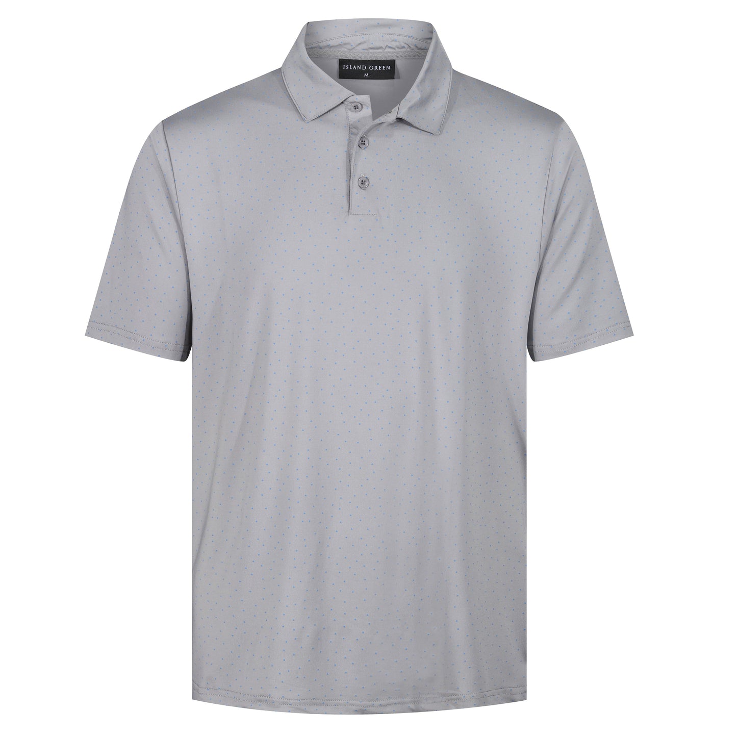Mens Golf Polo Shirt Stretch Breathable Quick Dry Sports Casual Top - QHA UK