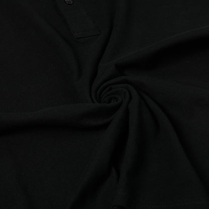 Mens 100% Cotton Polo Shirt Short Sleeve Pique Casual Work Top - QHA UK