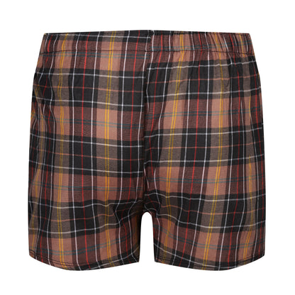 Payden Mens 3 Pack Check Boxer Shorts Cotton Rich Underwear S-2XL - QHA UK