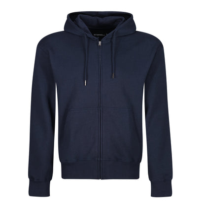 Mens Full Zip Hoodie Fleece Sweatshirt Jacket Casual Hooded Top - QHA UK