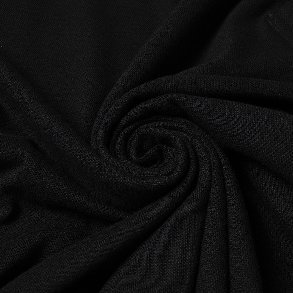 Evryone Check Collar Short Sleeve Polo Shirt