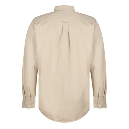 TL London Mens 100% Cotton Shirt Long Sleeve Button Down Smart Casual Regular Fit - QHA UK