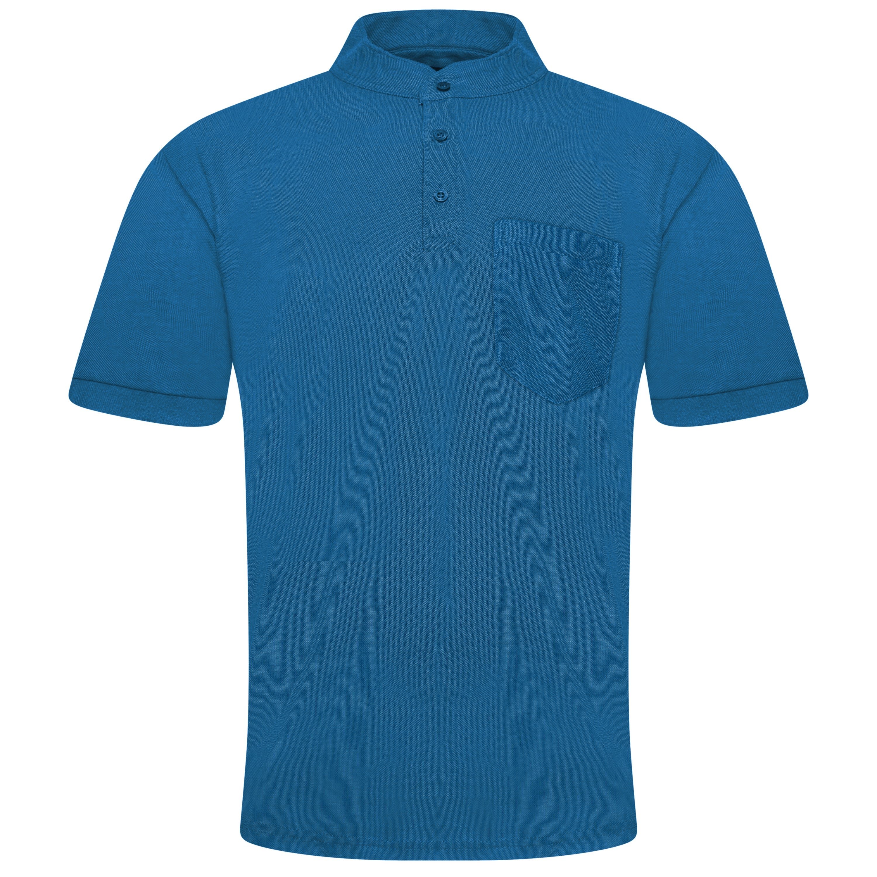 Charles Norton Grandad Collar Polo Shirt