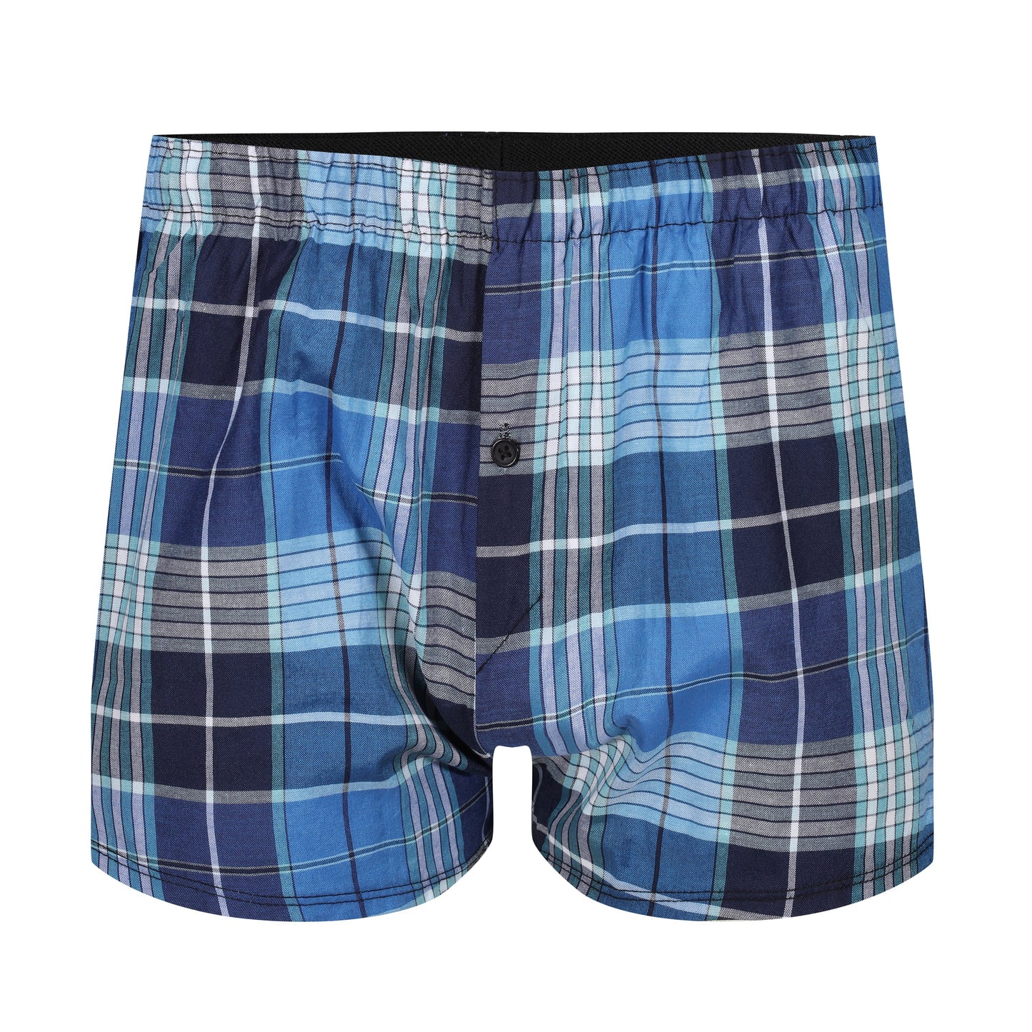 Payden Mens 3 Pack Check Boxer Shorts Cotton Rich Underwear S-2XL - QHA UK