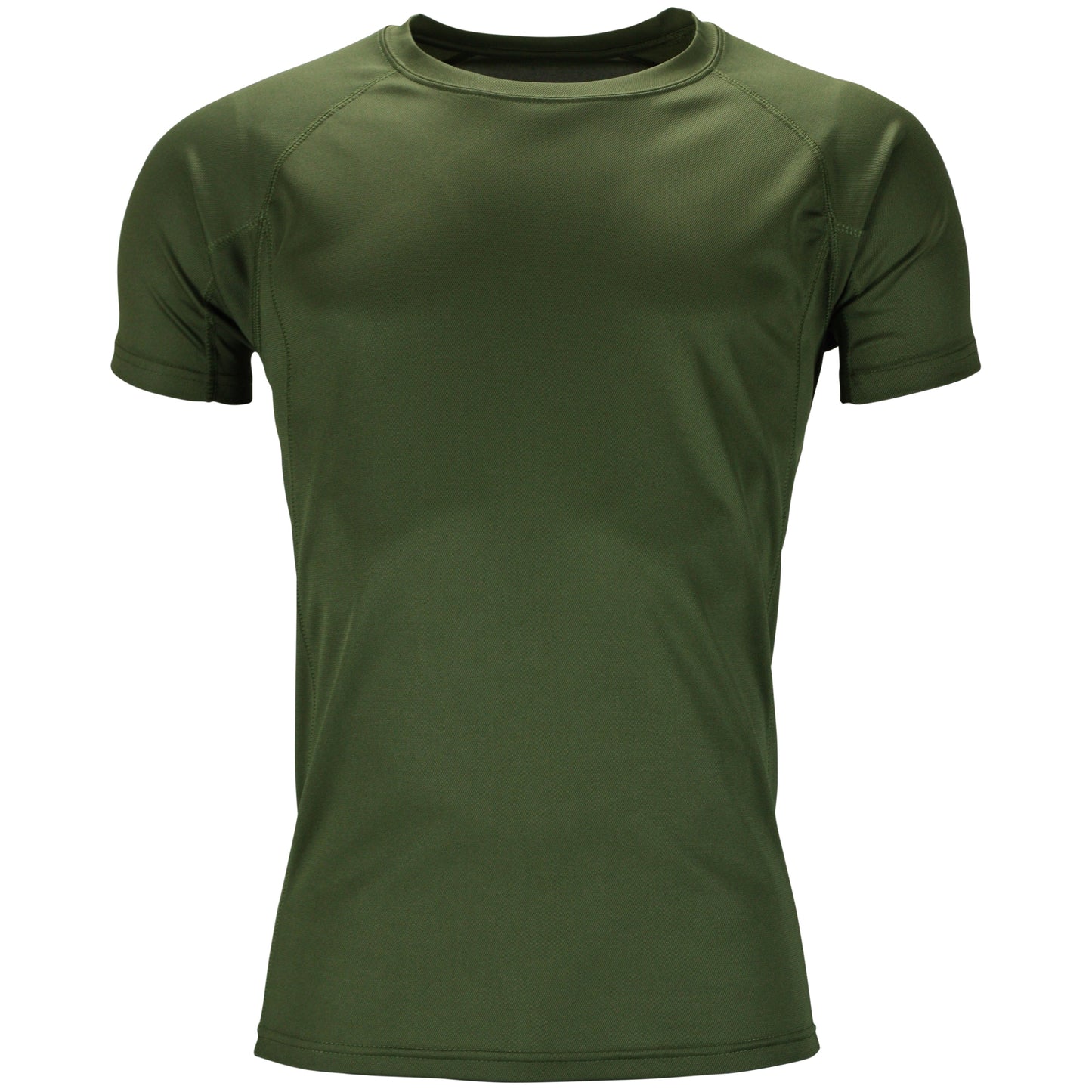 Mens Gym T-Shirt Moisture Wicking Sports Running Training Breathable Tee - QHA UK