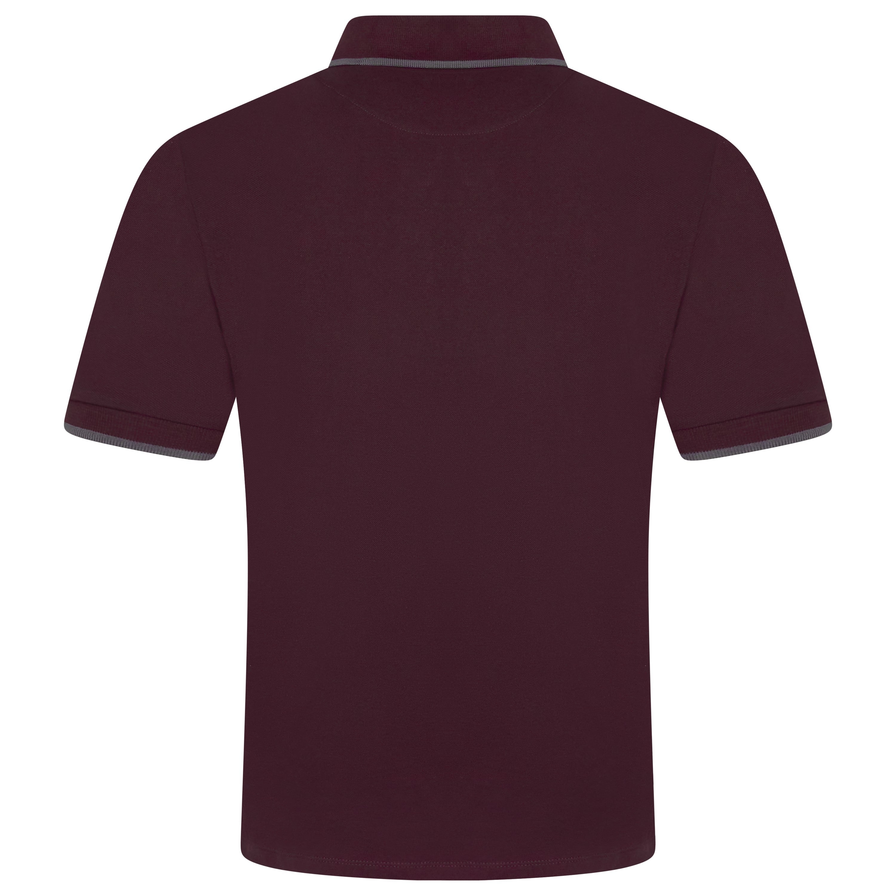 Evryone Contrast Diagonal Stripe Polo Shirt