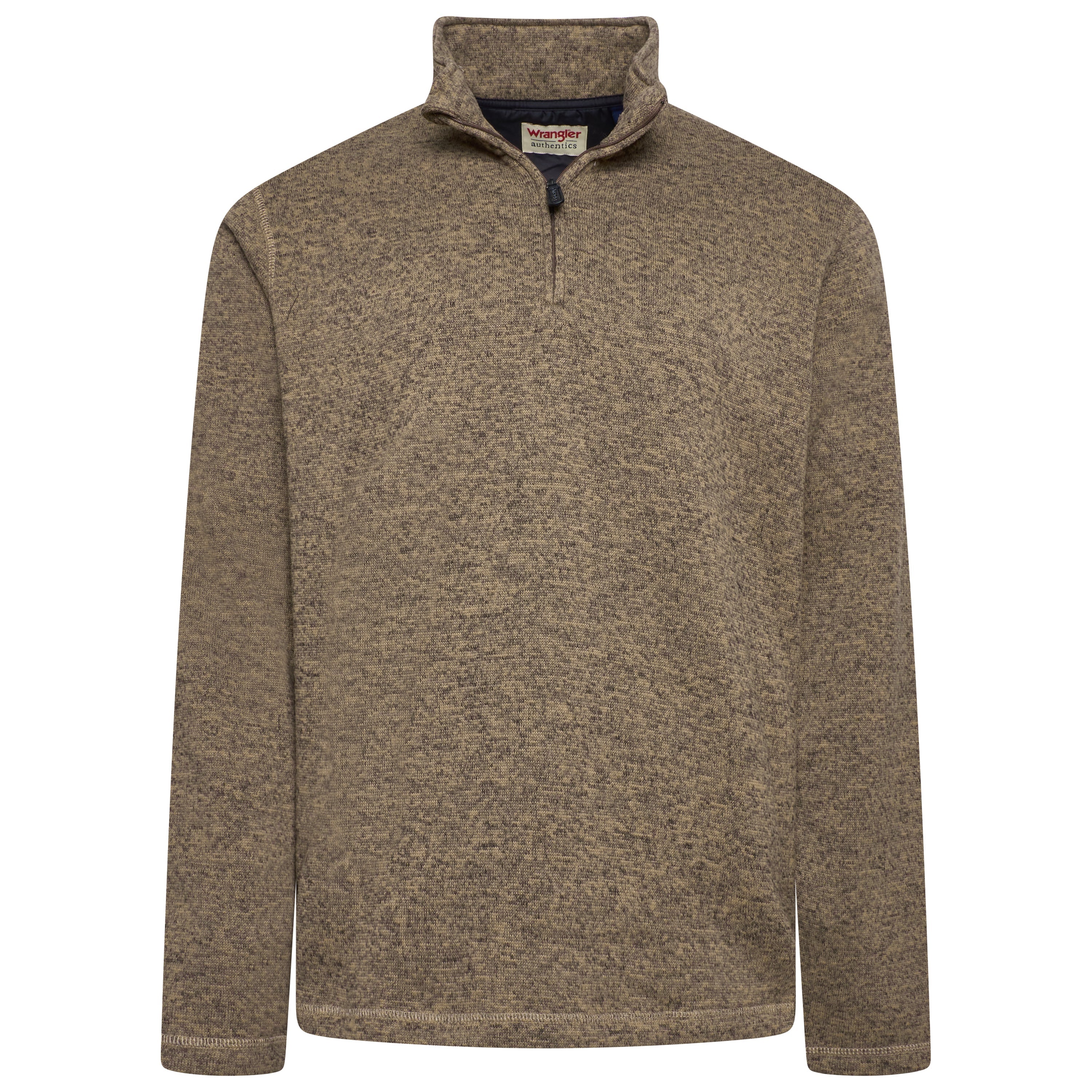 Wrangler Mens Authentics Quarter Zip Fleece