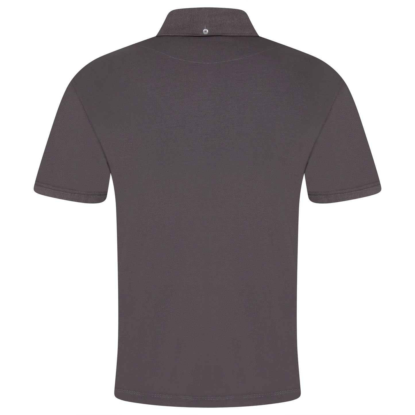 Evryone Mens Cotton Pique Polo Shirt Button Collar Short Sleeve Casual Top - QHA UK