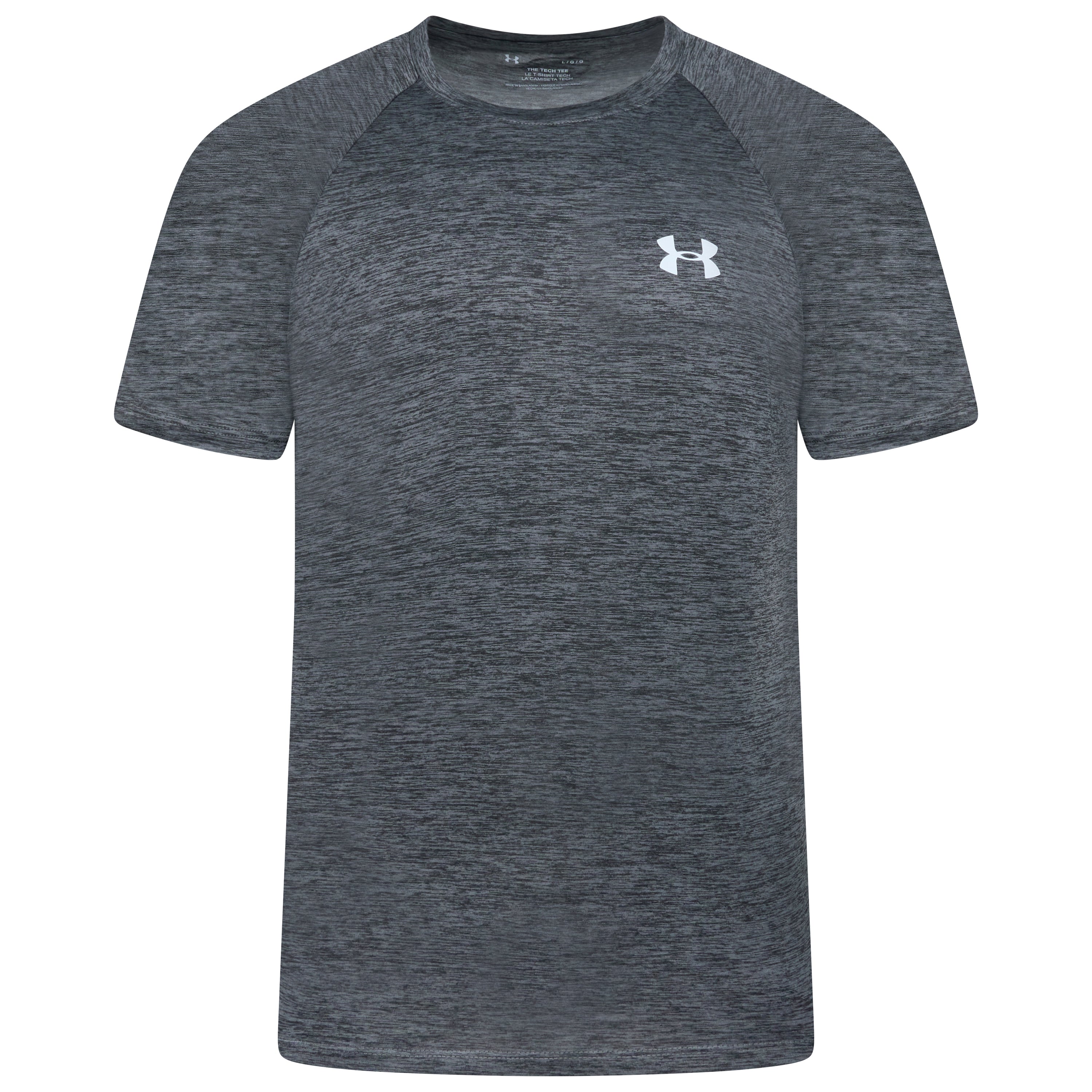 Under Armour Mens HeatGear Tech Marl T-Shirt Gym Running Training Top