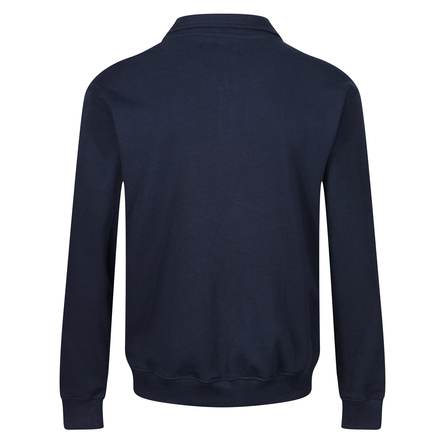 Mens Quarter Zip Sweatshirt Fleece Pullover Work Jumper Cotton Blend - QHA UK