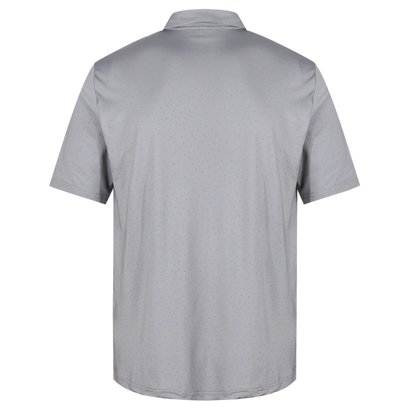 Mens Golf Polo Shirt Stretch Breathable Quick Dry Sports Casual Top - QHA UK