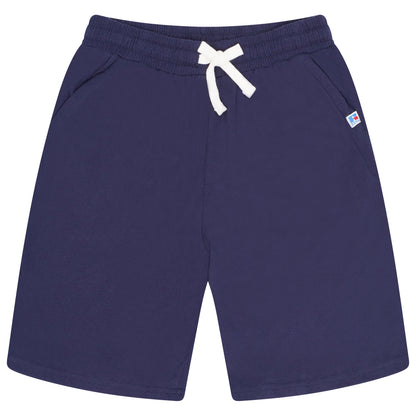 Russell Athletic Men's Jersey Shorts Gym Casual Cotton Elastic Waist - QHA UK