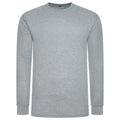 ONE Mens Waffle Knit Long Sleeve T-Shirt Cotton Crew Neck Casual Top - QHA UK