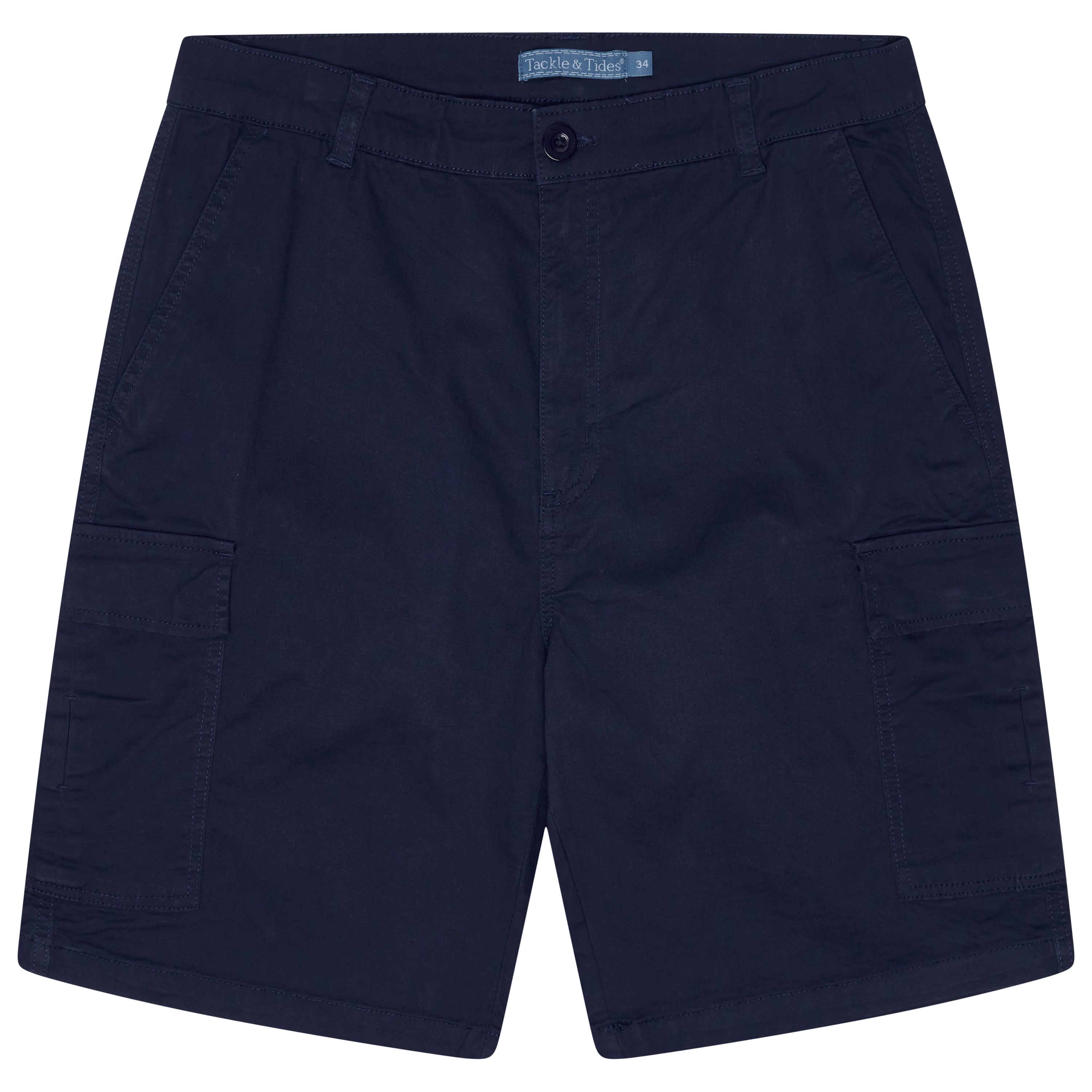 Tackle & Tides Men's 6 Pocket Cargo Shorts Quick Dry 3 Colours Waist 30–42"