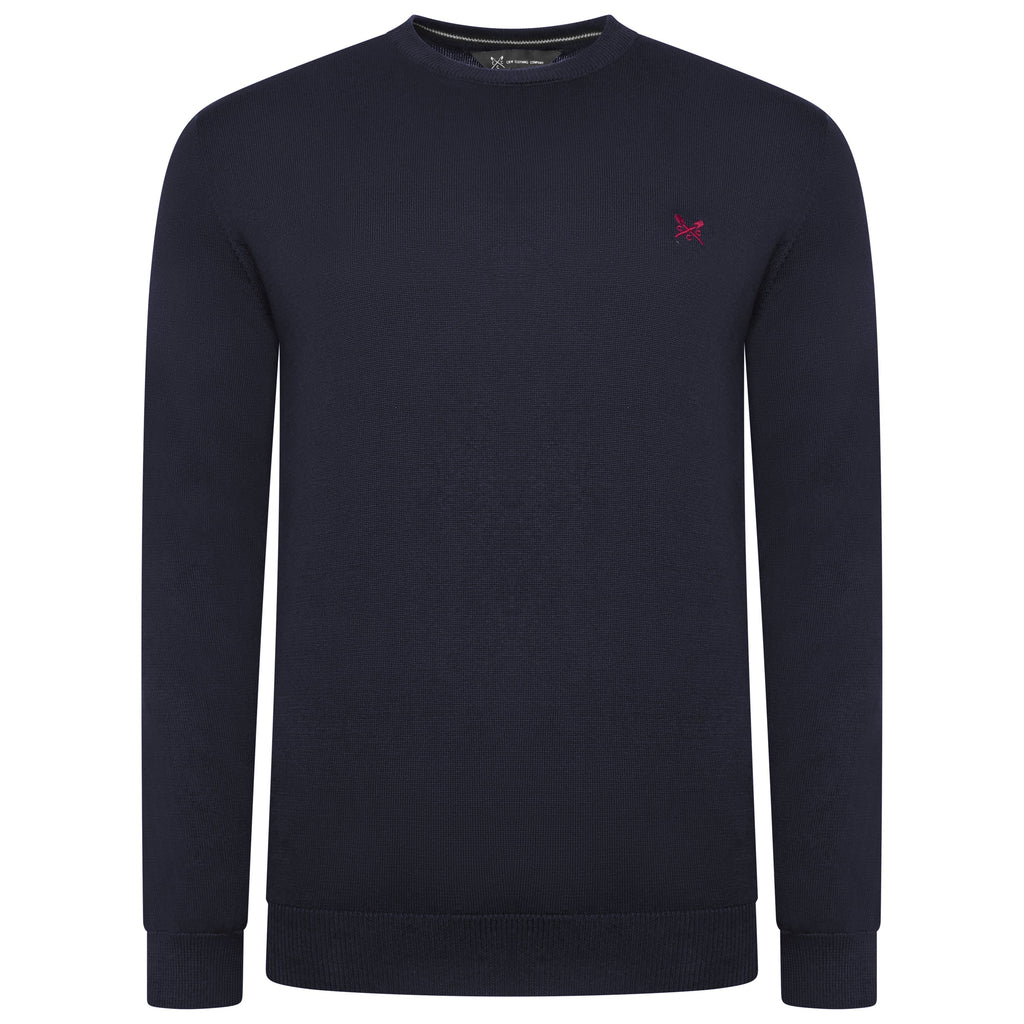 Crew Clothing Mens Cotton Crew Neck Jumper Random Colour XS-3XL RRP £55