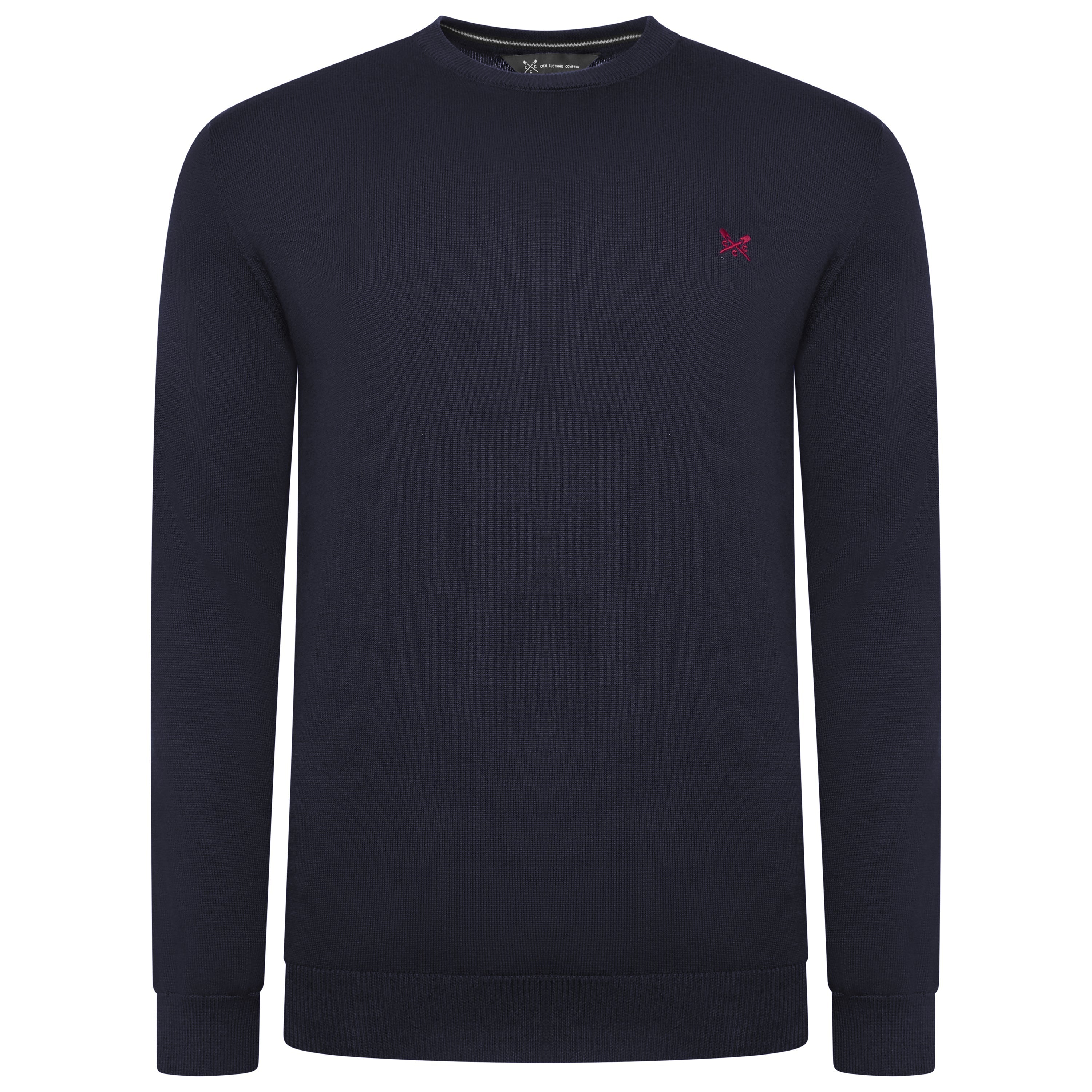 Crew Clothing Mens Cotton Crew Neck Jumper Random Colour XS-3XL RRP £55