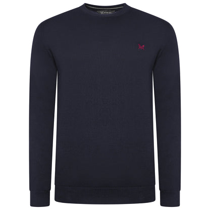 Crew Clothing Mens Cotton Crew Neck Jumper Random Colour XS-3XL RRP £55 - QHA UK