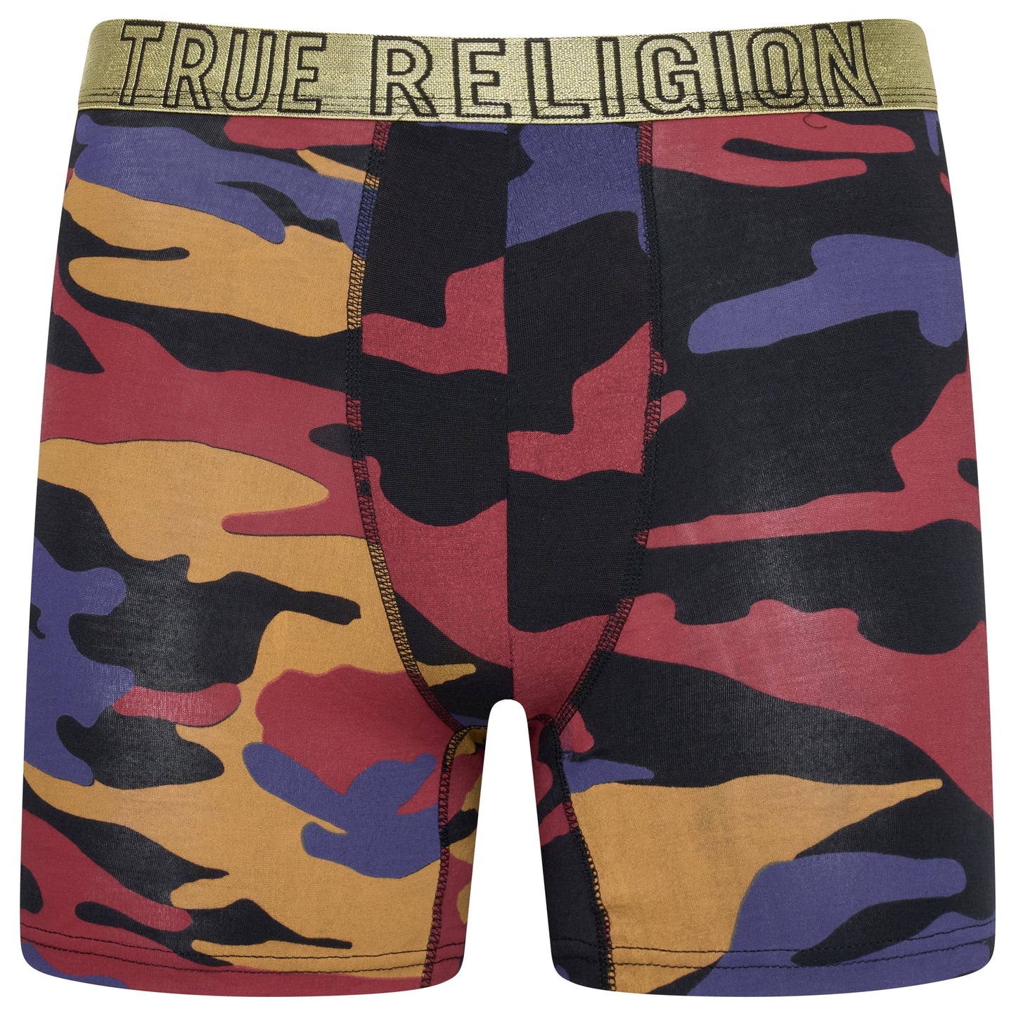 True Religion Men's Fly Front Boxer Briefs Cotton Stretch Pack of 4 S–XL