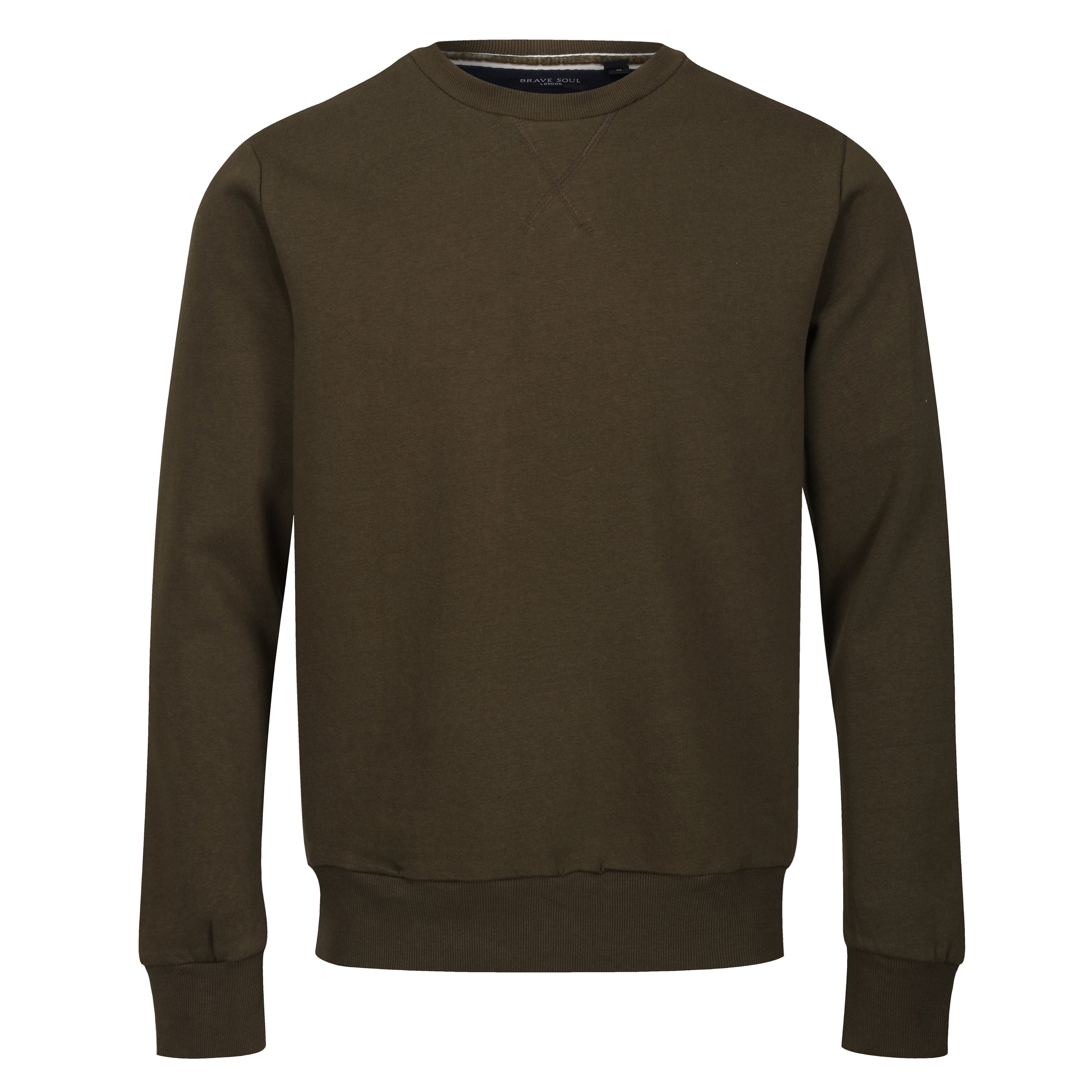 Brave Soul Jones Crew Neck Sweatshirt