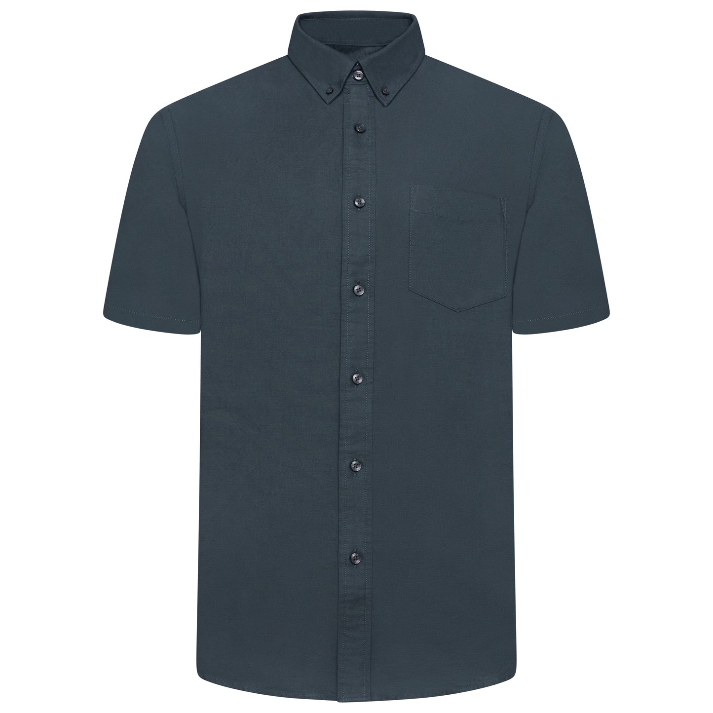 M&S Ultimate Pure Cotton Oxford Shirt Mens Short Sleeve S-4XL - QHA UK