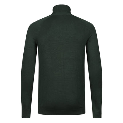 City Comfort Mens Turtle Roll Neck Jumper Lightweight Knit Sweater Casual Top - QHA UK