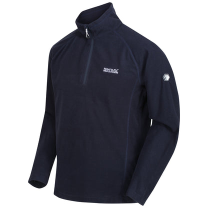 Regatta Mens Half Zip Fleece Lightweight Microfleece Outdoor Top - QHA UK