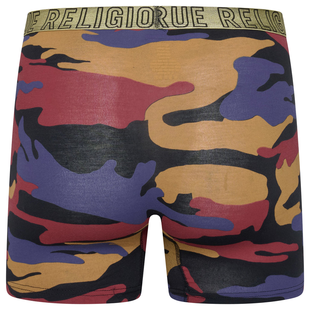True Religion Mens Boxer Briefs 4 Pack Cotton Stretch Trunks Multipack - QHA UK