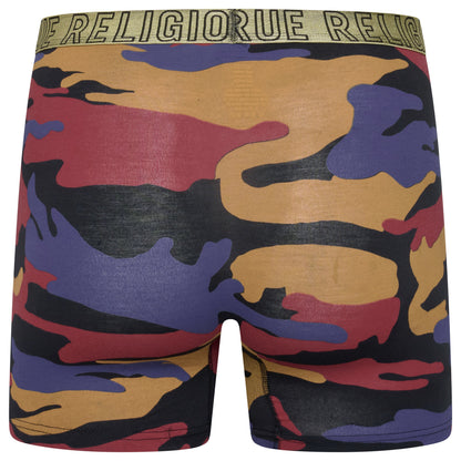 True Religion Men's Fly Front Boxer Briefs Cotton Stretch Pack of 4 S–XL