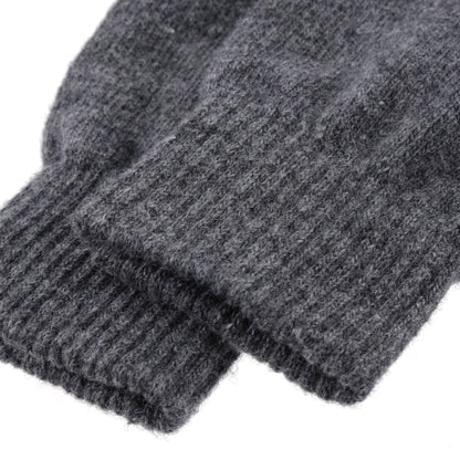 Unisex Thermal Wool Blend Gloves Winter Warm Knitted Workwear One Size UK - QHA UK