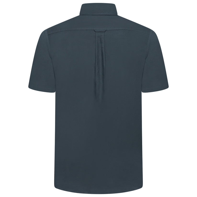 M&S Ultimate Pure Cotton Oxford Shirt Mens Short Sleeve S-4XL - QHA UK