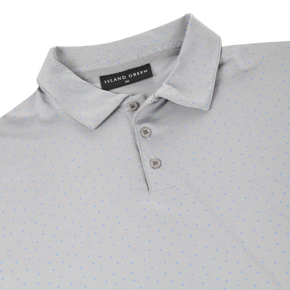 Mens Golf Polo Shirt Stretch Breathable Quick Dry Sports Casual Top - QHA UK