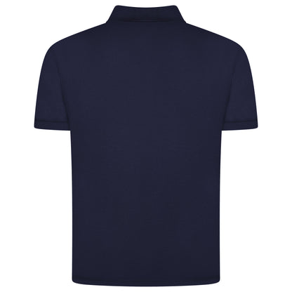 Mens 100% Cotton Polo Shirt Short Sleeve Pique Casual Work Top - QHA UK
