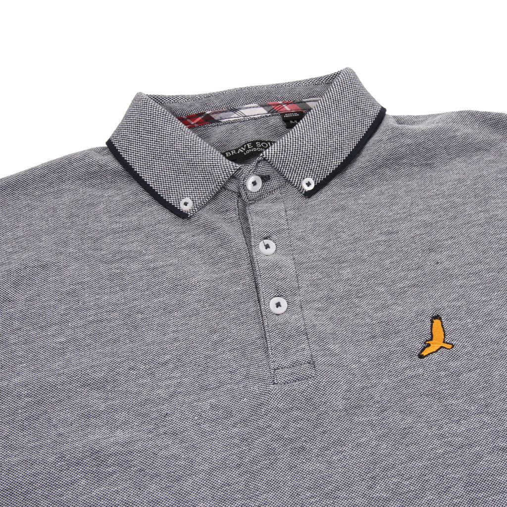 Brave Soul Kubo Pique Polo Shirt