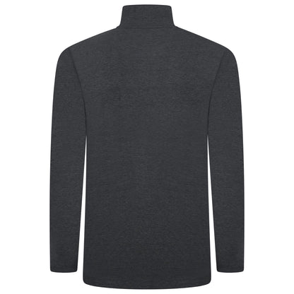 Mens Thermal Quarter Zip Pullover Stretch Lightweight Layering Top - QHA UK