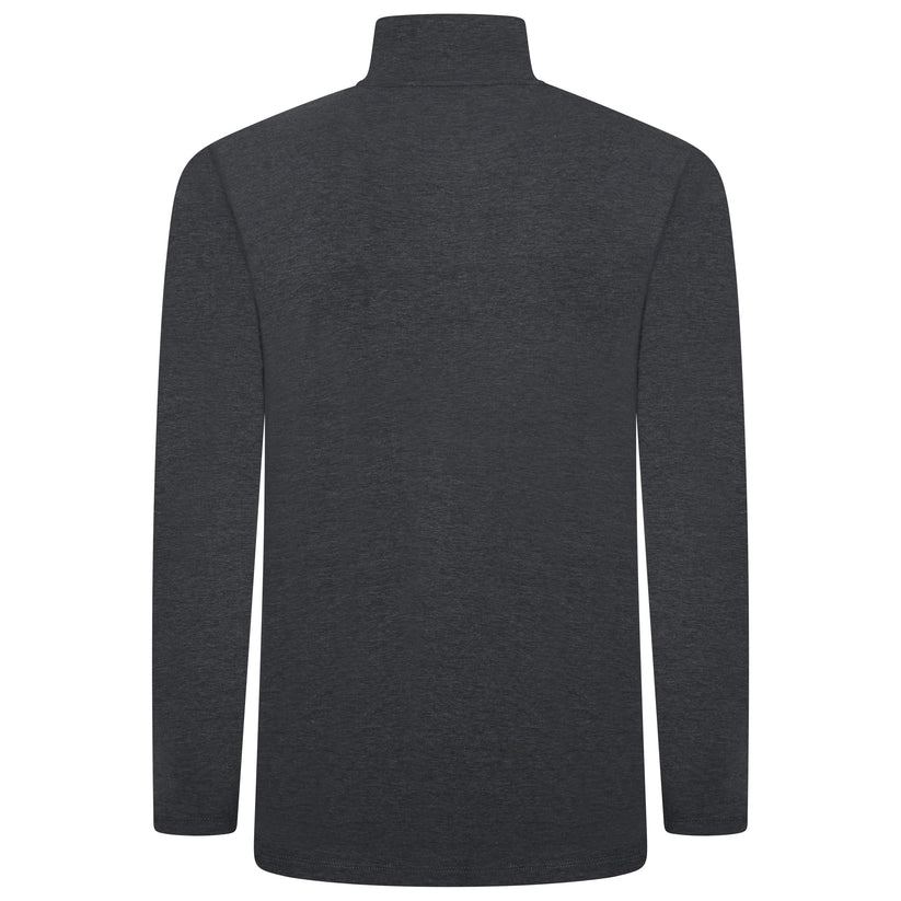 Mens Thermal Quarter Zip Pullover Stretch Lightweight Layering Top - QHA UK