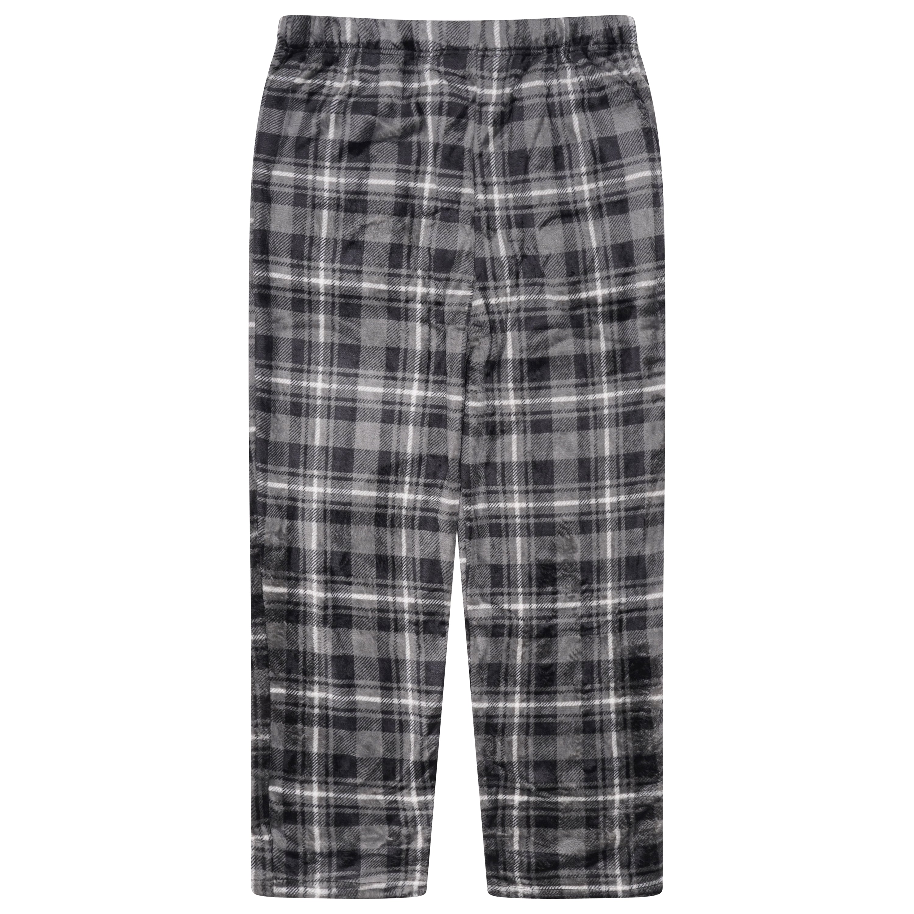 ButtonFresh Plush Luxury Check Lounge Pants