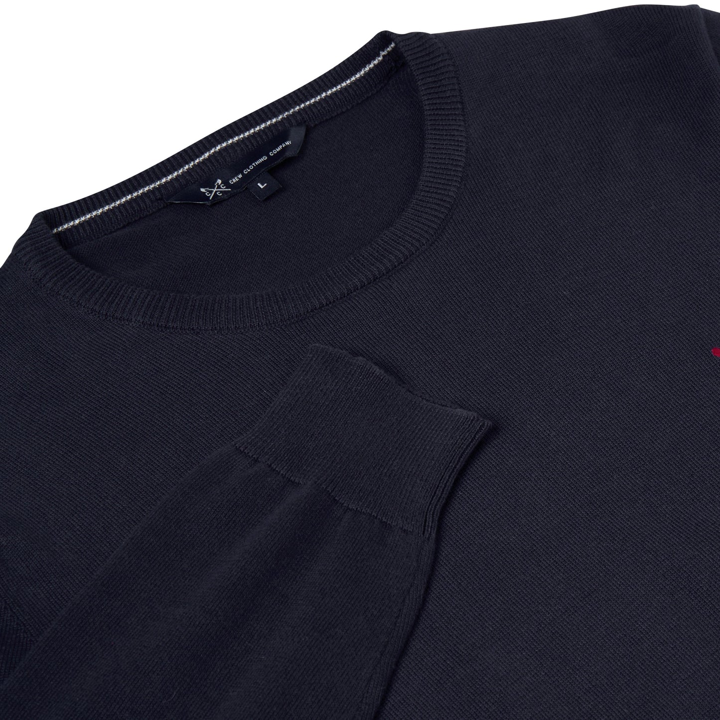 Crew Clothing Mens Cotton Crew Neck Jumper Random Colour XS-3XL RRP £55 - QHA UK