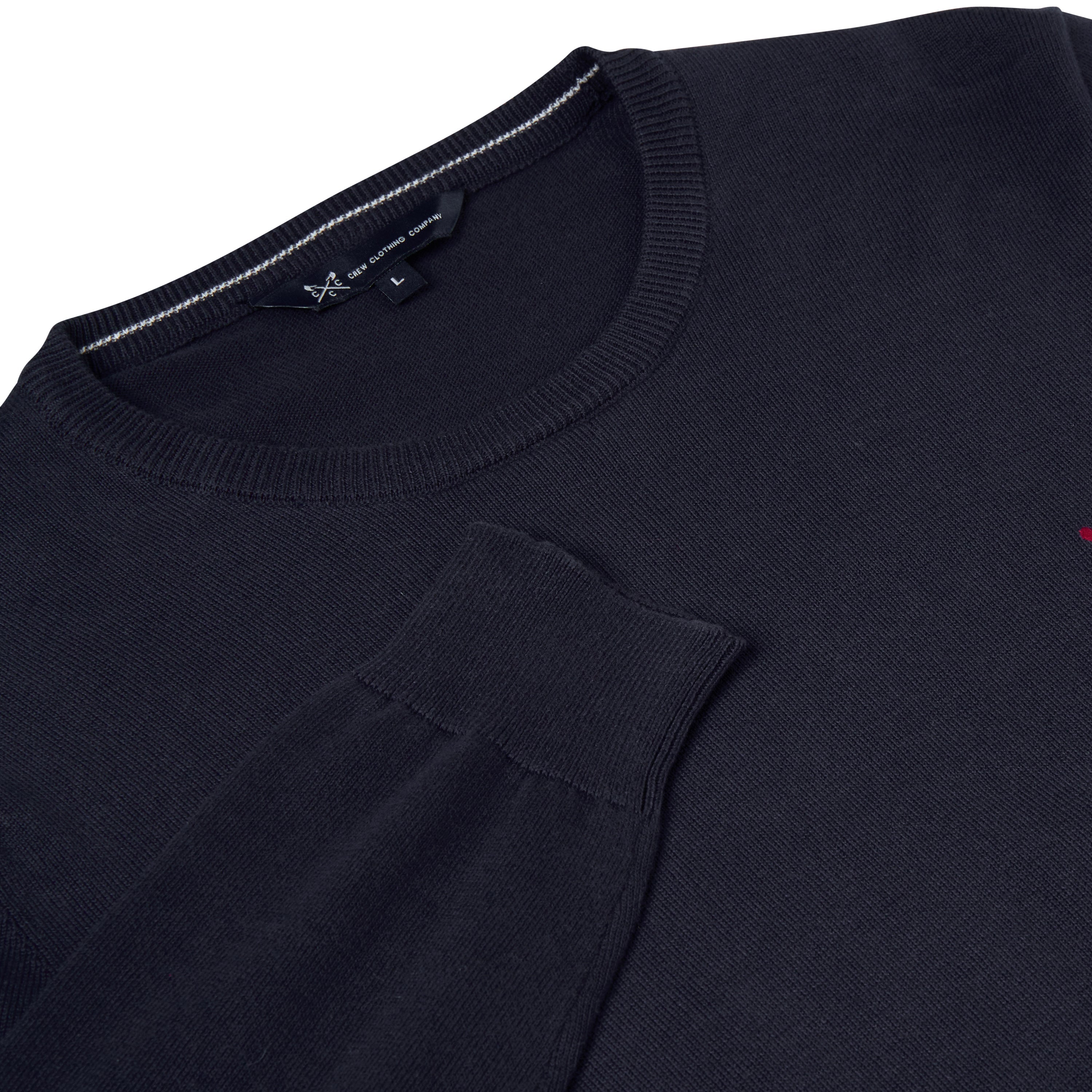 Crew Clothing Mens Cotton Crew Neck Jumper Random Colour XS-3XL RRP £55