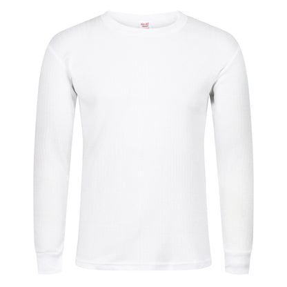 Mens Thermal Long Sleeve T-Shirt Warm Base Layer Heat Retention Top - QHA UK