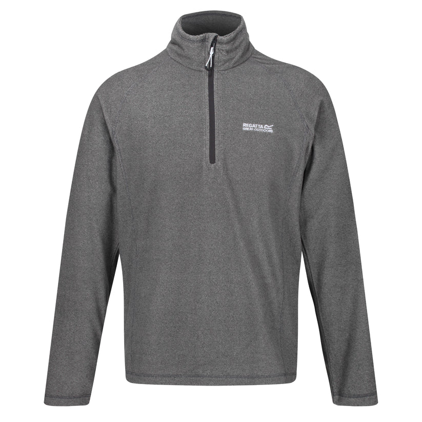 Regatta Mens Half Zip Fleece Lightweight Microfleece Outdoor Top - QHA UK